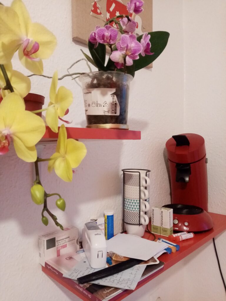 point chaud étagère de cuisine à ranger