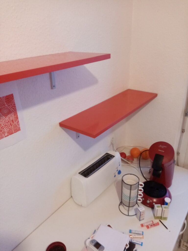 point chaud étagère de cuisine à ranger